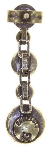 image for Earring Stud Dangling Water Cascade Crazy Pink Pink 