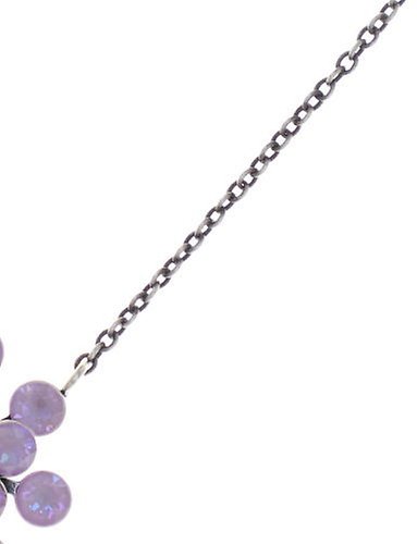 image for Necklace Pendant Magic Fireball Lilashine crystal lavender de lite Classic Size (21mm Ø)