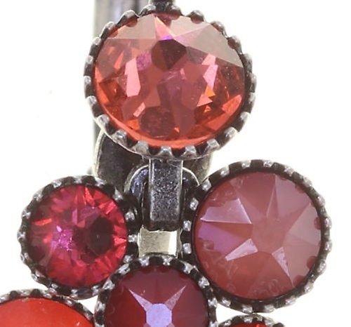 image pour Boucles d'oreilles Eurowire Water Cascade Pastèque red/orange 