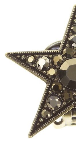 image pour Boucles d'oreilles Clip Dancing Star Marron  size M
