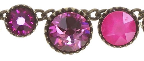 image pour Collier Water Cascade Rose Fou Pink 