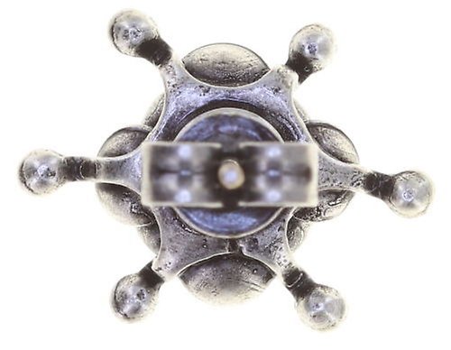 image for Earring Stud Petit Fleur de Bloom Mint Sorbet Blue 