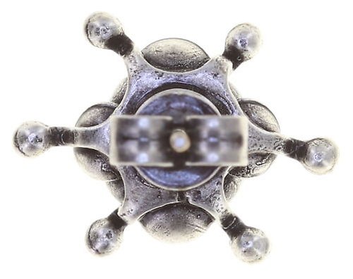 image pour Clou d'oreille Petit Fleur de Bloom Baiser Rosé Beige 