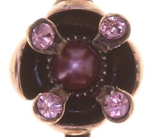 image for Necklace Pendant (Long) Petit Fleur de Bloom Pink Delight Pink 