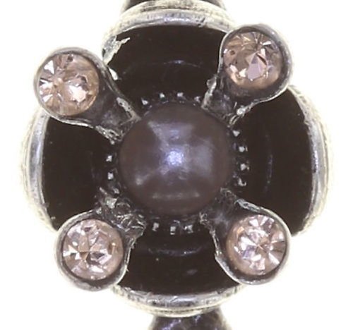 image for Necklace Pendant (Long) Petit Fleur de Bloom Rosy Kiss Beige 