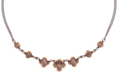 image for Necklace Petit Fleur de Bloom Pink Delight Pink 