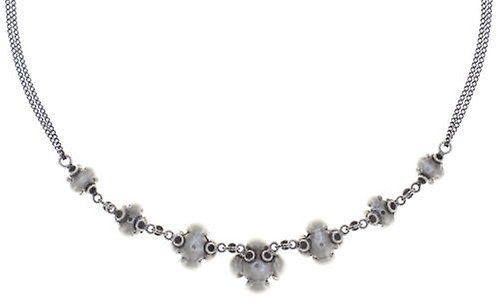 image pour Collier Petit Fleur de Bloom Baiser Rosé Beige 