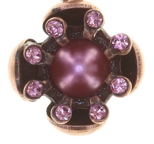 Bild für Ohrstecker baumelnd Petit Fleur de Bloom Pink Delight Pink 