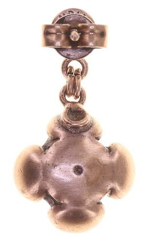 image pour Clou d'oreille pendant Petit Fleur de Bloom Délice Rose Pink 