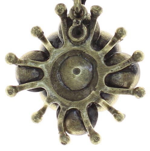 image pour Collier pendant Petit Fleur de Bloom Lumière Jaune Yellow 