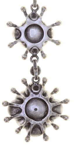 Bild für Ohrstecker baumelnd Petit Fleur de Bloom Rosiger Kuss Beige 