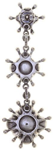 Bild für Ohrstecker baumelnd Petit Fleur de Bloom Rosiger Kuss Beige 