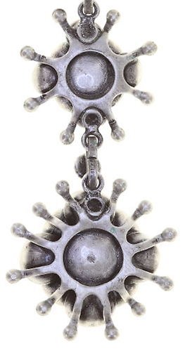 image pour Clou d'oreille pendant Petit Fleur de Bloom Sorbét Menthe Blue 