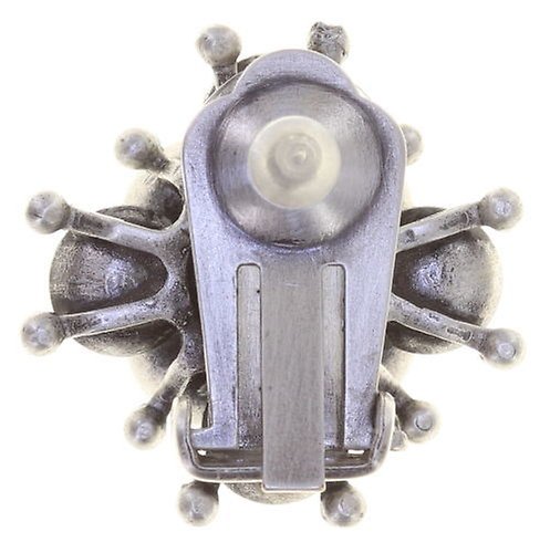 image for Earring Clip Petit Fleur de Bloom Dragonfly white 