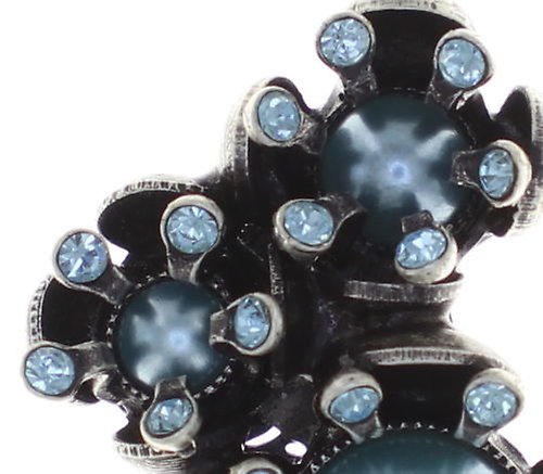 image for Necklace Pendant Petit Fleur de Bloom Mint Sorbet Blue 