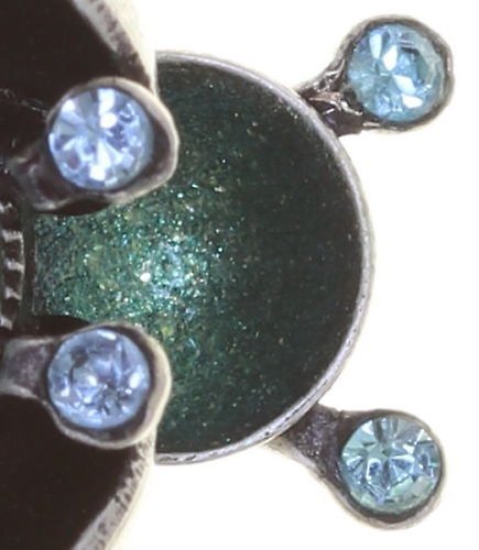 Bild für Ohrringe mit Clip Petit Fleur de Bloom Minz Sorbet Blau 