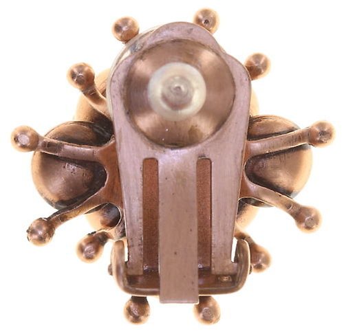 image pour Boucles d'oreilles Clip Petit Fleur de Bloom Délice Rose Pink 