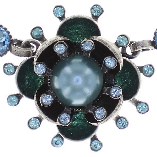 Bild für Halskette Collier Petit Fleur de Bloom Minz Sorbet Blau 