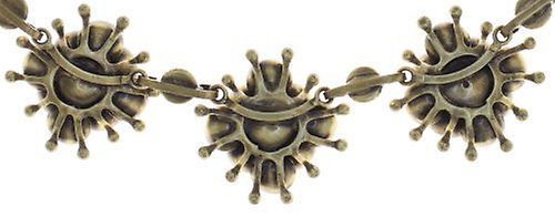 Bild für Halskette Collier Petit Fleur de Bloom Gelbes Licht Gelb 