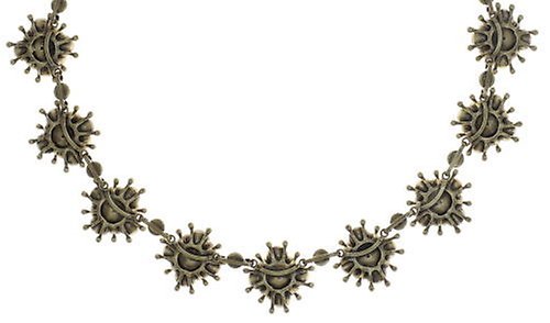 image for Necklace Collier Petit Fleur de Bloom Yellow Light Yellow 