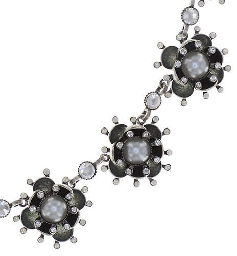 Bild für Halskette Collier Petit Fleur de Bloom Libelle Weiß 