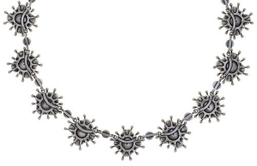 image pour Collier Collier Petit Fleur de Bloom Baiser Rosé Beige 