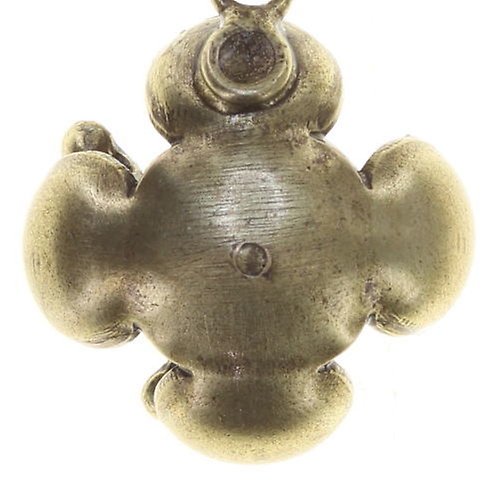 image pour Boucles d'oreilles pendantes Petit Fleur de Bloom Lumière Jaune Yellow 