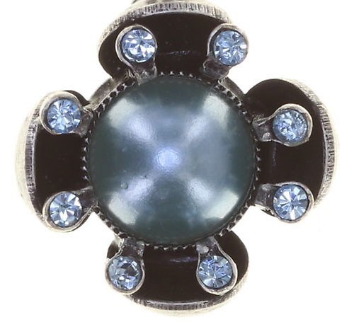 Bild für Ohrringe baumelnd Petit Fleur de Bloom Minz Sorbet Blau 