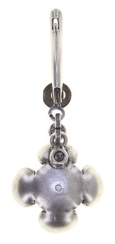 image pour Boucles d'oreilles pendantes Petit Fleur de Bloom Sorbét Menthe Blue 