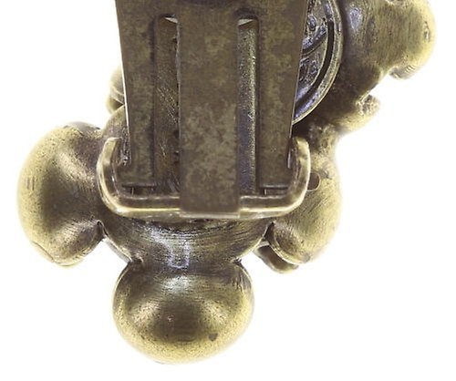 image for Earring clip Petit Fleur de Bloom Yellow Light Yellow 