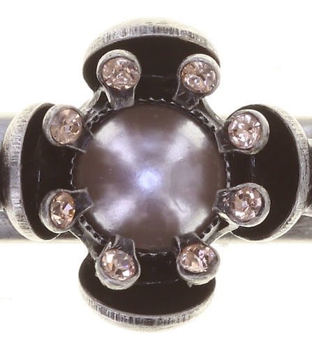 image pour Barrette Petit Fleur de Bloom Baiser Rosé Beige 