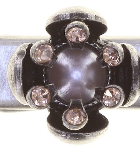 image pour Barrette Petit Fleur de Bloom Baiser Rosé Beige 