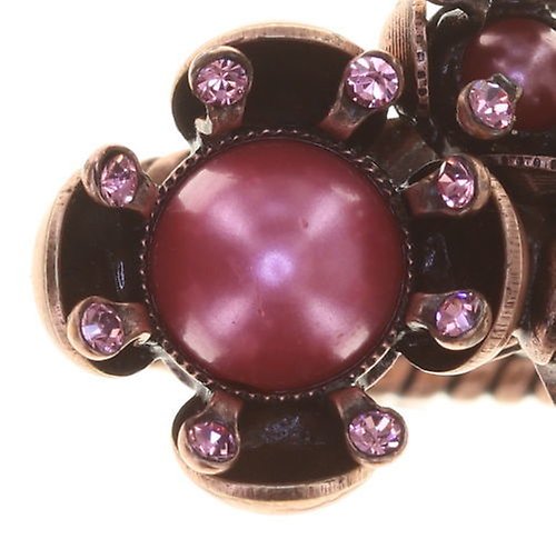 image for Ring Petit Fleur de Bloom Pink Delight Pink 