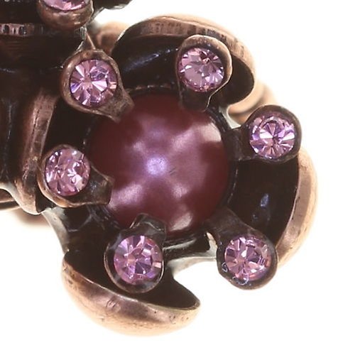 image for Ring Petit Fleur de Bloom Pink Delight Pink 