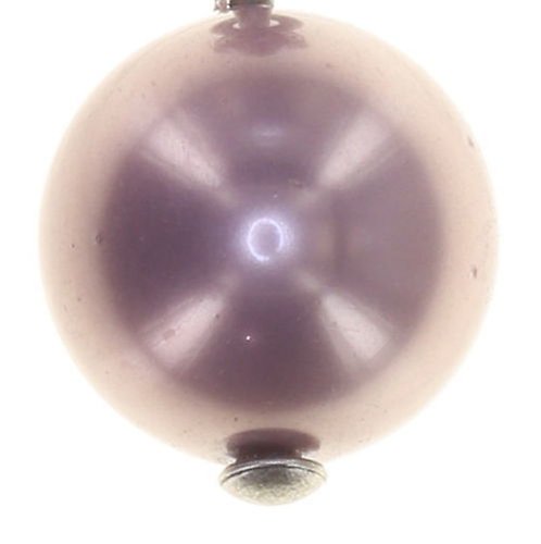 Bild für Ohrstecker baumelnd Pearl Shadow Pink Heller Amethyst 