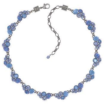 image for Necklace collier Petit Glamour soft water blue Blue 