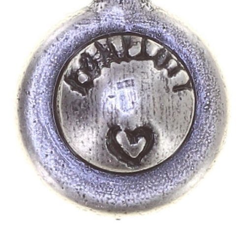 image pour Clou d'oreille pendant Pearl Shadow Rose light amethyst 