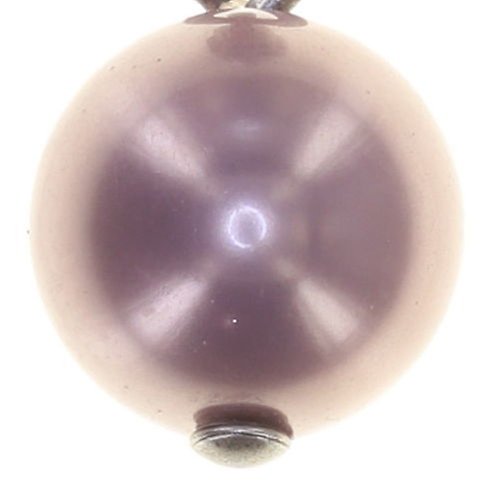image pour Clou d'oreille pendant Pirates in Paris Rose light amethyst 