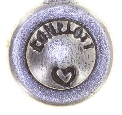 image for Earring Stud Dangling Pirates in Paris Grey smoky mauve 