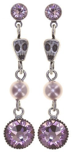 Bild für Ohrstecker baumelnd Pirates in Paris Pink Heller Amethyst 