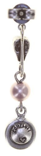 image for Earring Stud Dangling Pirates in Paris Pink light amethyst 