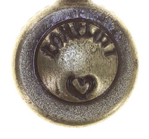 Bild für Ohrstecker baumelnd Pirates in Paris Braun Kristall goldener Schatten 