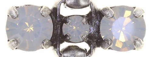 image for Earring Stud Dangling Industrial White Opal white 