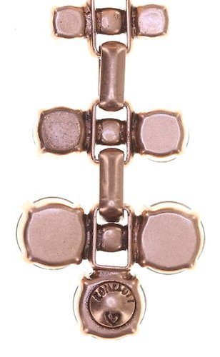 image for Earring Stud Dangling Industrial Rose Water Opal  