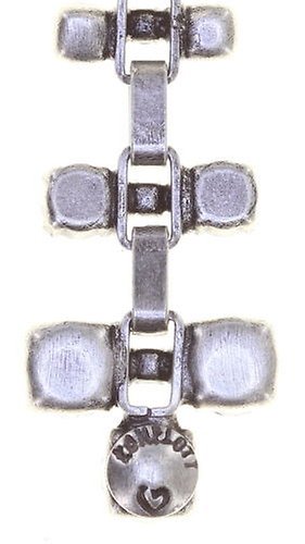 image pour Clou d'oreille pendant Industrial Opale Blanc white small