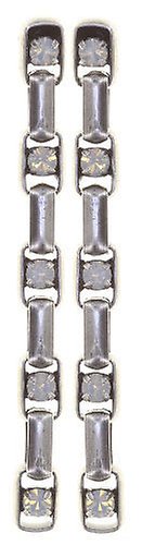 Bild für Ohrstecker baumelnd Industrial Opalweiß Weiß 