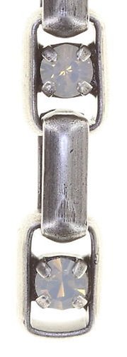 image for Earring Stud Dangling Industrial White Opal white 