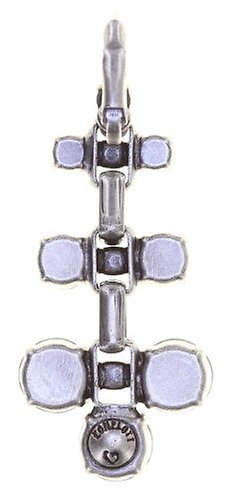 image pour Boucles d'oreilles Eurowire pendantes Industrial Opale Blanc white 