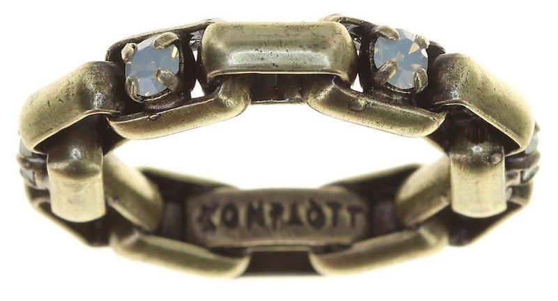 image for Ring Industrial Chrysolite Opal Green 