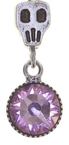 Bild für Ohrstecker baumelnd Pirates in Paris Pink Heller Amethyst 